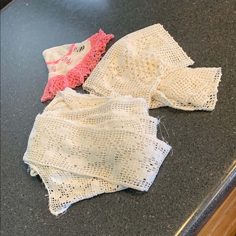 Handmade Crochet Lace mystery bundle